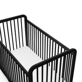 3-in-1 Convertible Crib (Black) – GREENGUARD Gold Certified, Converts