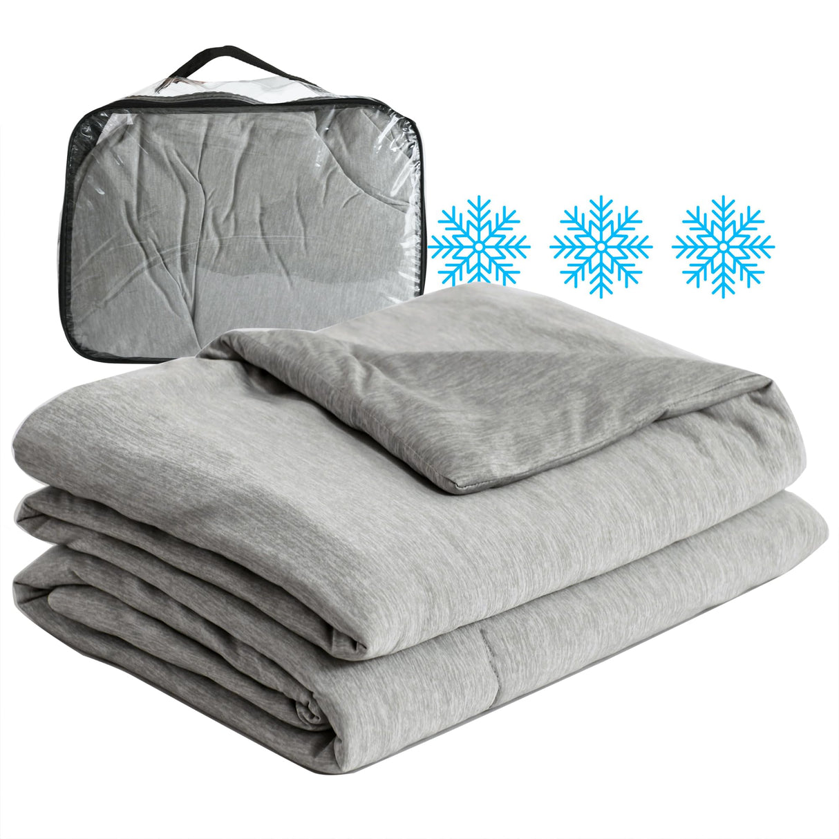 Luxury Soft Silky Smooth Summer Lightweight Cooling Bed Comforter Blanket for Hot Sleepers Night Sweats Thin Cute Cool