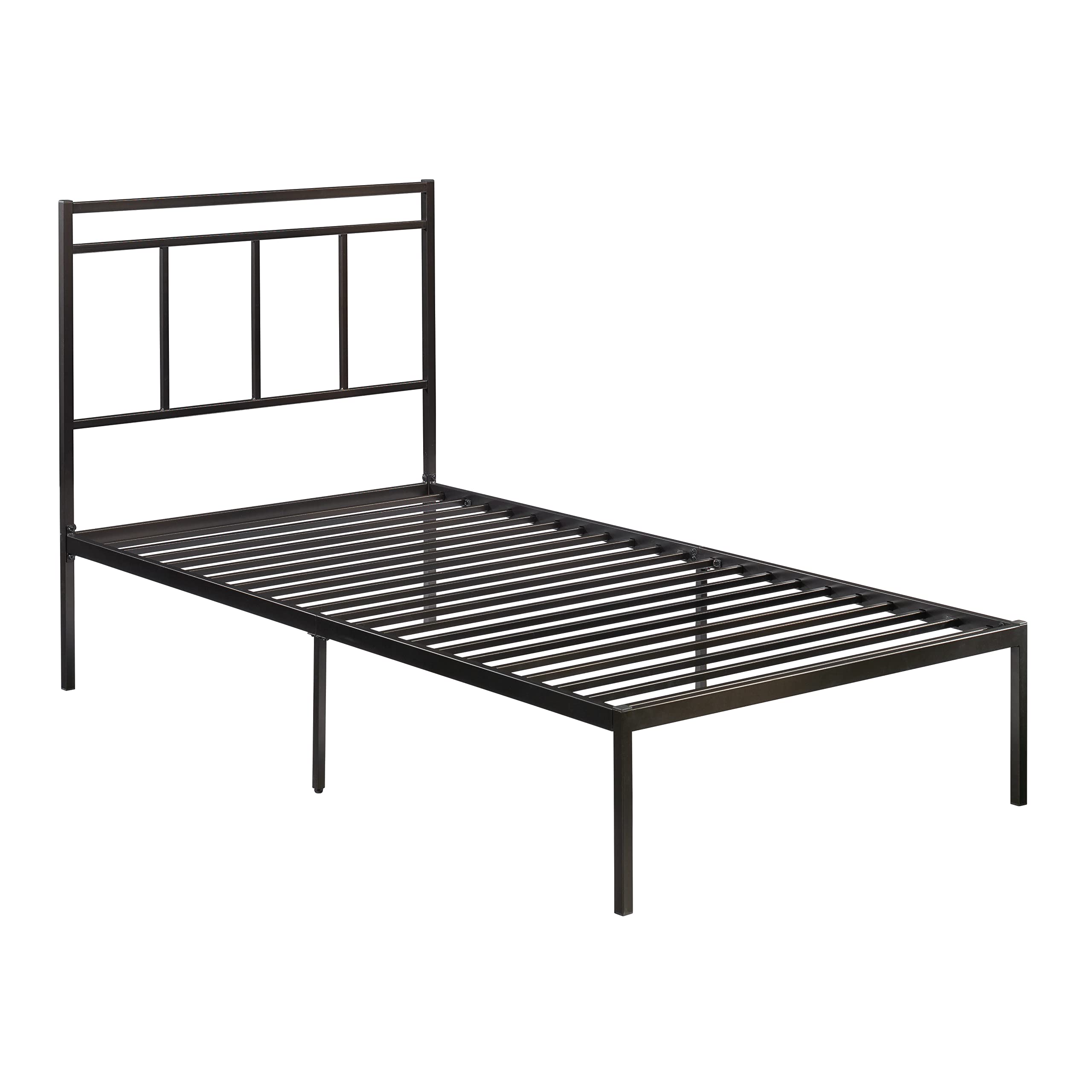 Cannery Bridge Twin Platform Bed with Headboard