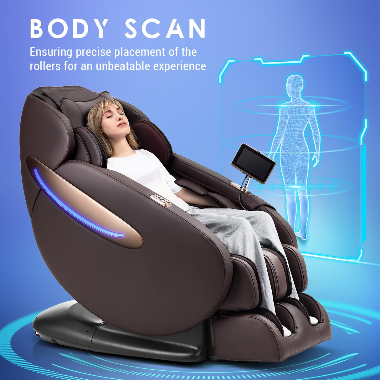 2024 3D Massage Chair Full Body - Zero Gravity Massage Chairs Recliner