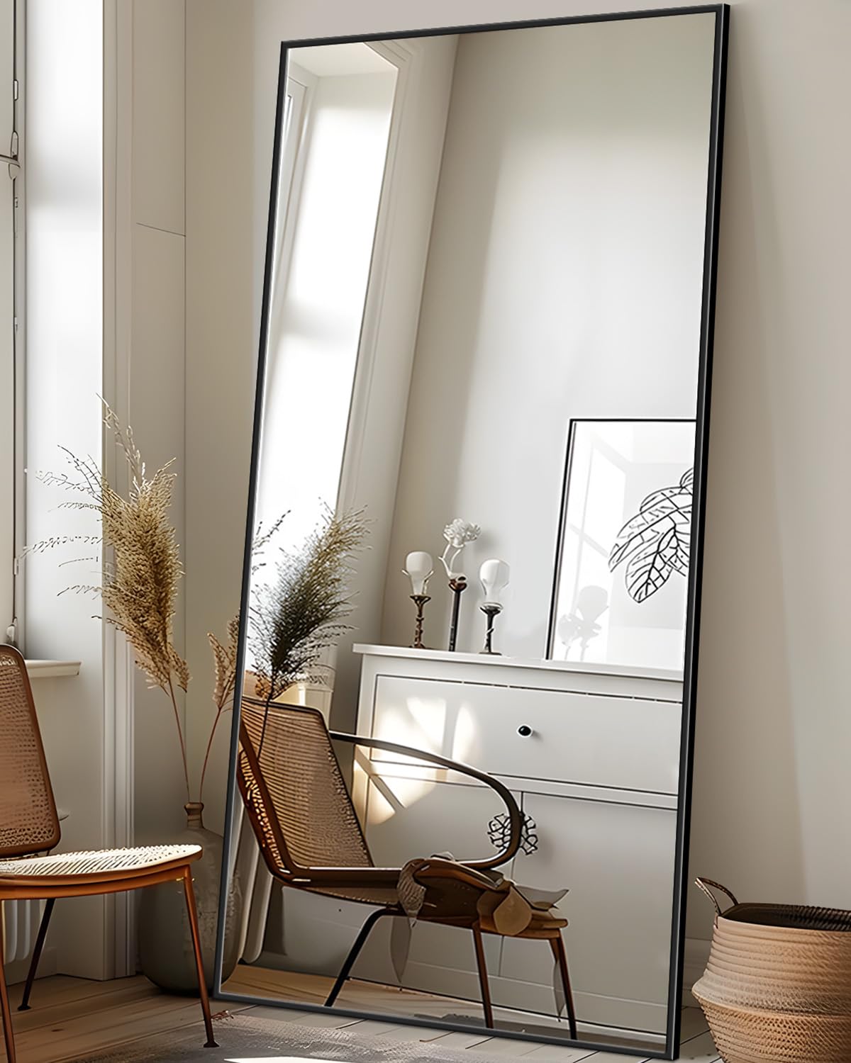 Full Length Mirror,  Oversized Arched Full Body Mirror