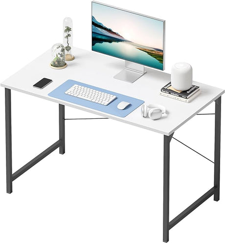 Computer Desk, 40 inch Home Office Small Desk, Modern Simple Style PC Table