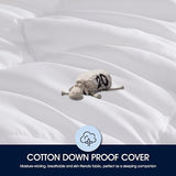 2-Inch Feather and Down Fiber Topper King Size Cotton Mattress