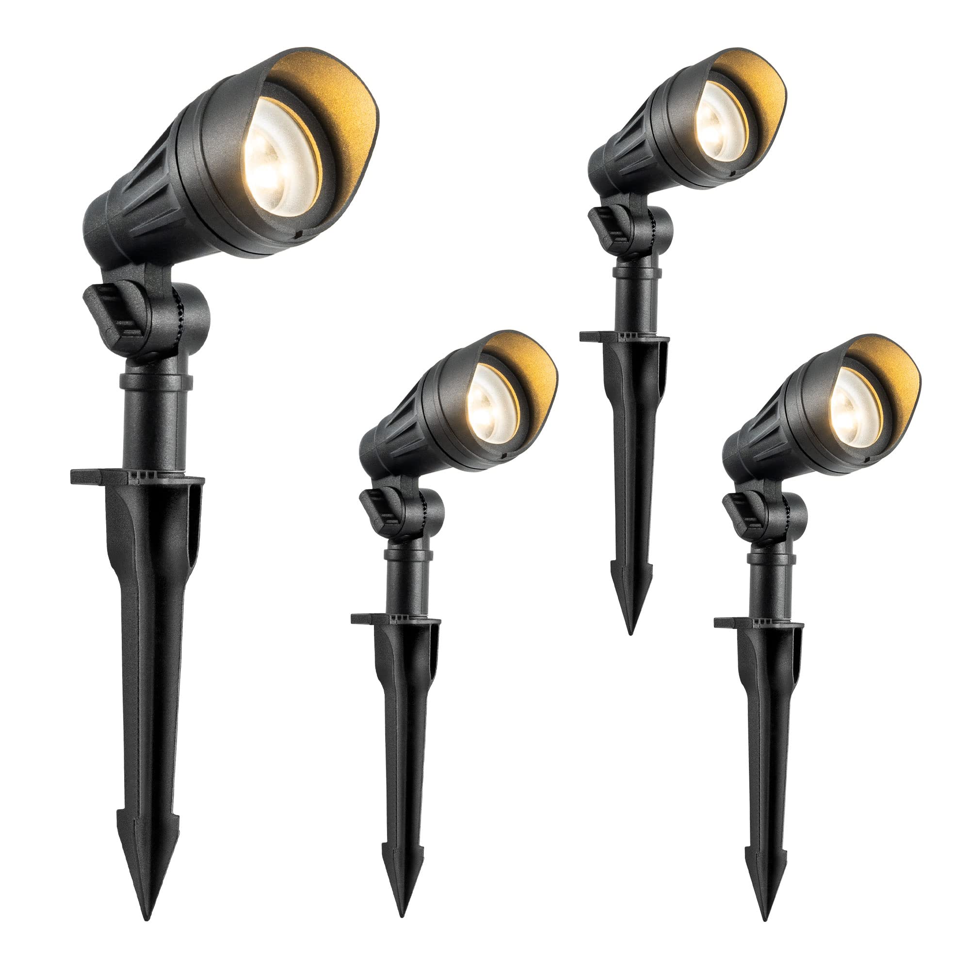 Voltage LED Landscape Lights with 35° Beam Angle, 3.2W 240LM 3000K Outdoor