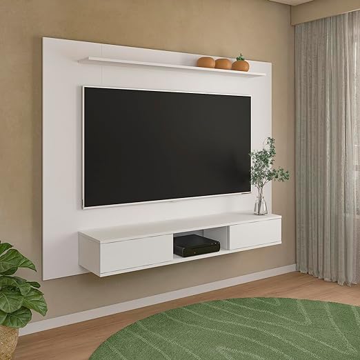 Zola Multi Storage Wall Media Center for up to 70 inch TVs, Entertainment Center