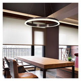 ModernChandelier, Chandelier Led Chandelier Modern Round Sdimming Lights Creativity Restaurant