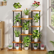 Plant Stand Indoor with Grow Lights, 6 Tiered Metal Plant Shelf, 40" Tall Plant Stand
