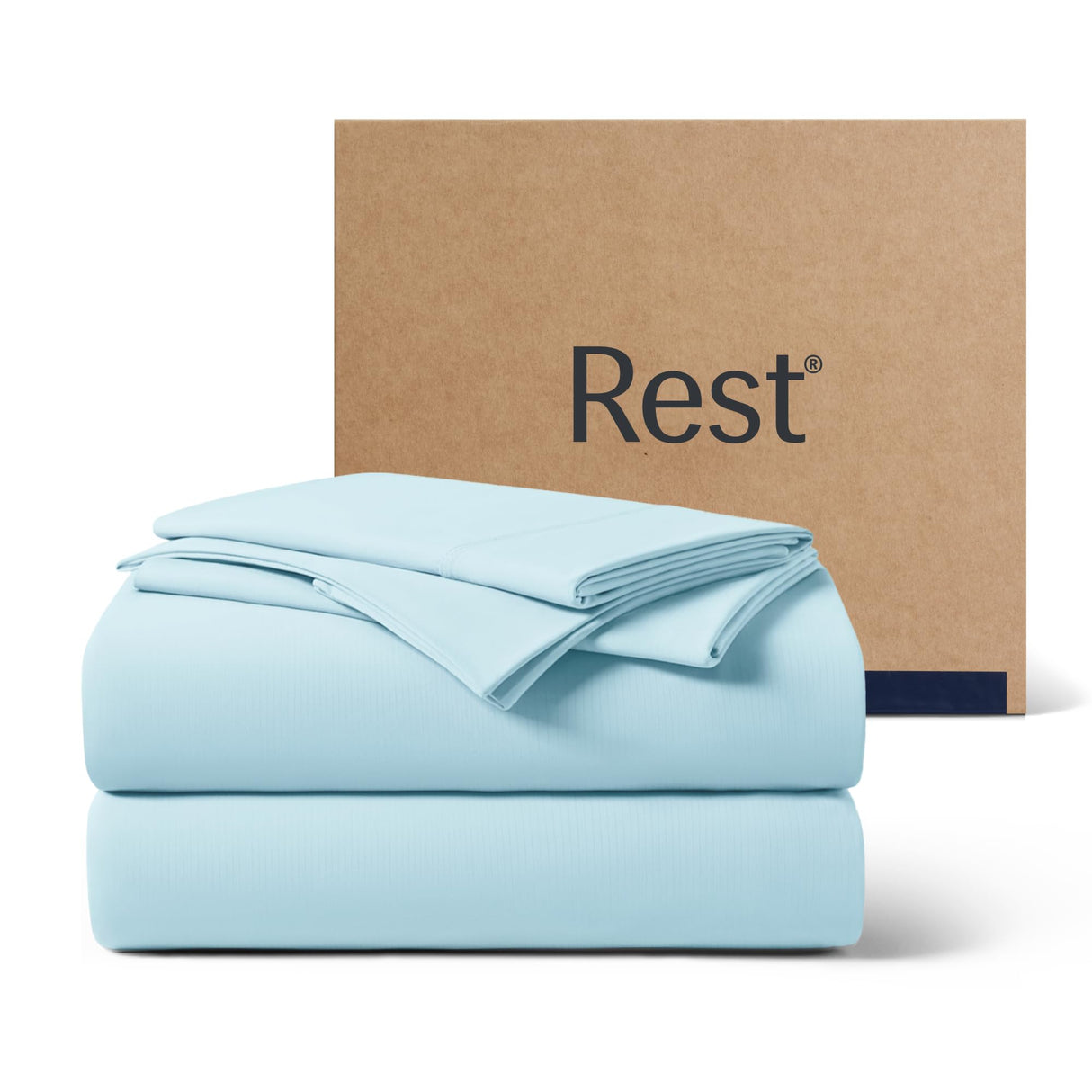 Evercool®+ Starter Sheet Set, Full, Light Blue, Breathable Bed Sheet for Hot Sleeper and Night Sweats