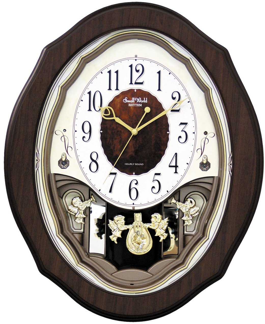 Clocks "Precious Angels" Musical Motion Clock