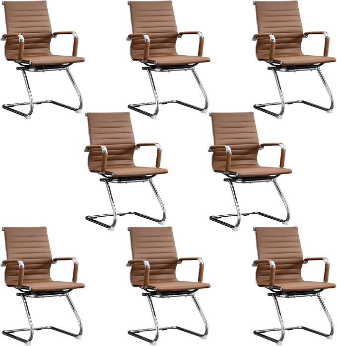 Office Guest Reception Chair Set of 2, Conference Room Chairs Waiting Room Chairs