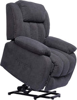 Power Lift Massage Recliner Chair for Elderly Heated fabric Recliner Ergonomic Lounge