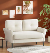 48" Loveseat Sofa, Small Couch for Bedroom