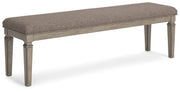 Lexorne Traditional 19.5" Dining Bench