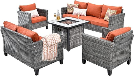 Patio Furniture Sets Outdoor Conversation Set 5 Piece