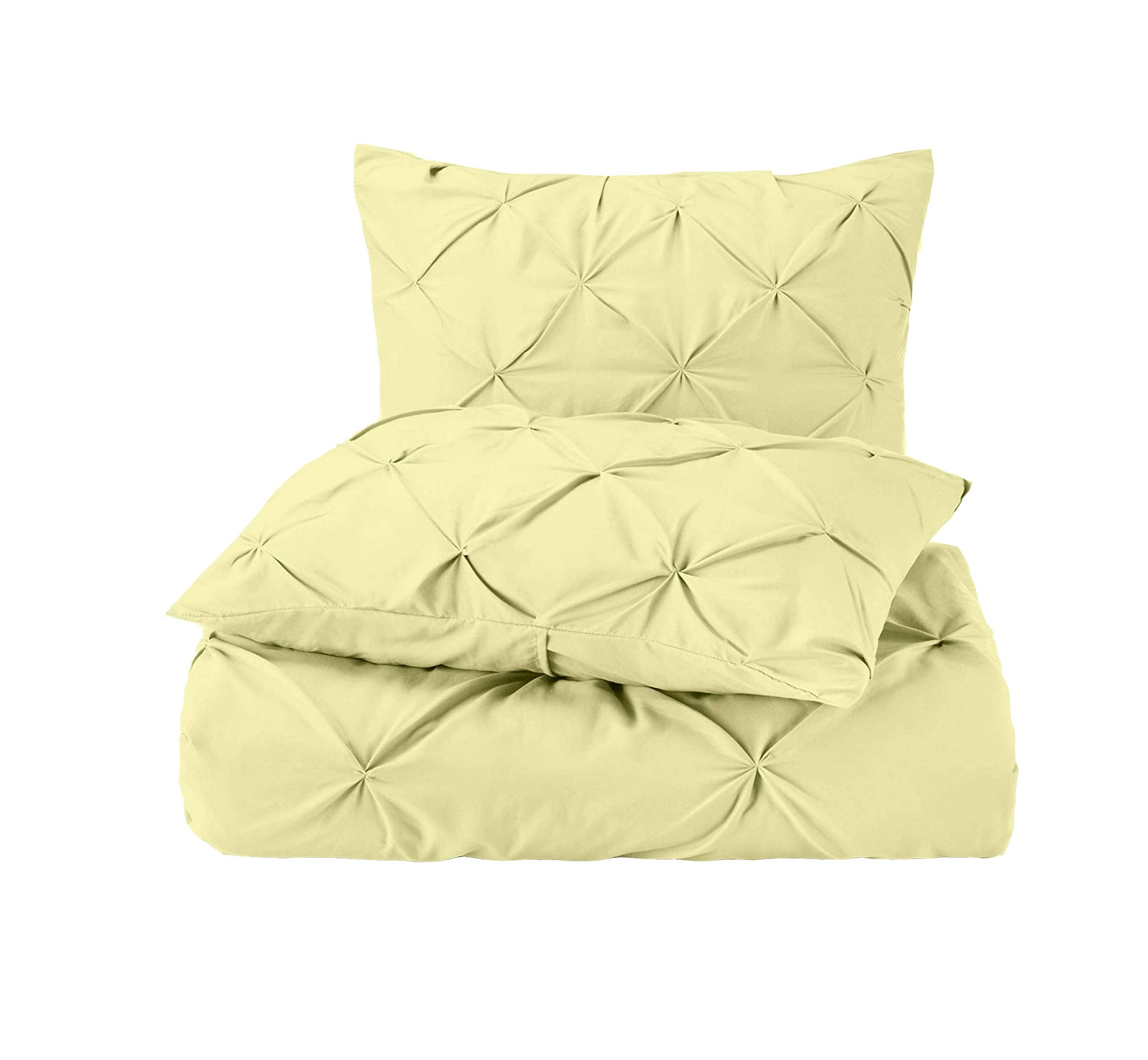 Luxury Ultra Soft 1PC Comforter Pinch Pleated Desing 100% Egyptian Cotton