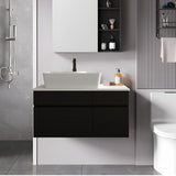 31.5 Inch Bathroom Vanity with Sink Combo, Floating Bathroom Vanity