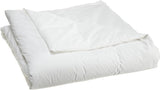 Premium 100% Cotton Duvet Comforter Protector - Full/Queen Size - 86" x 86" - White