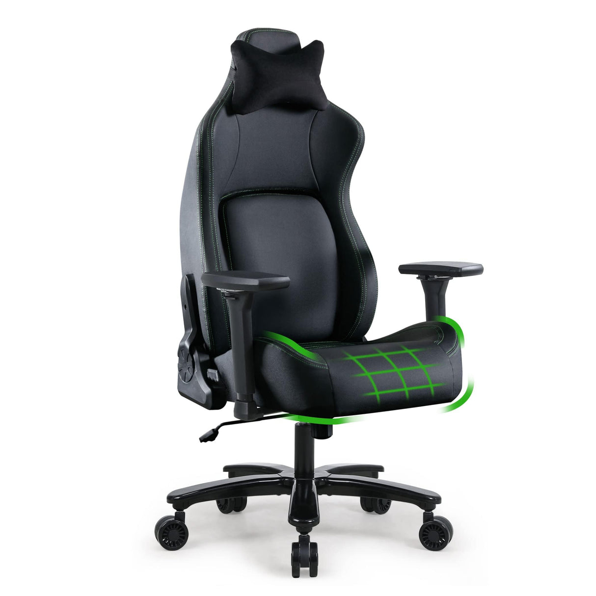 Gaming Chair,Big and Tall Gaming Chair with Footrest