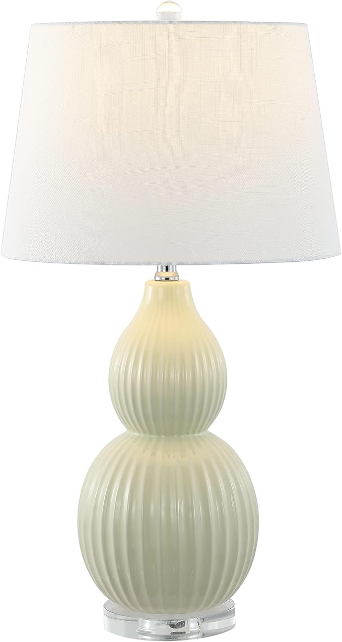 8019A Thatcher 28.25" Ceramic LED Table Lamp Contemporary Transitional Bedside Desk