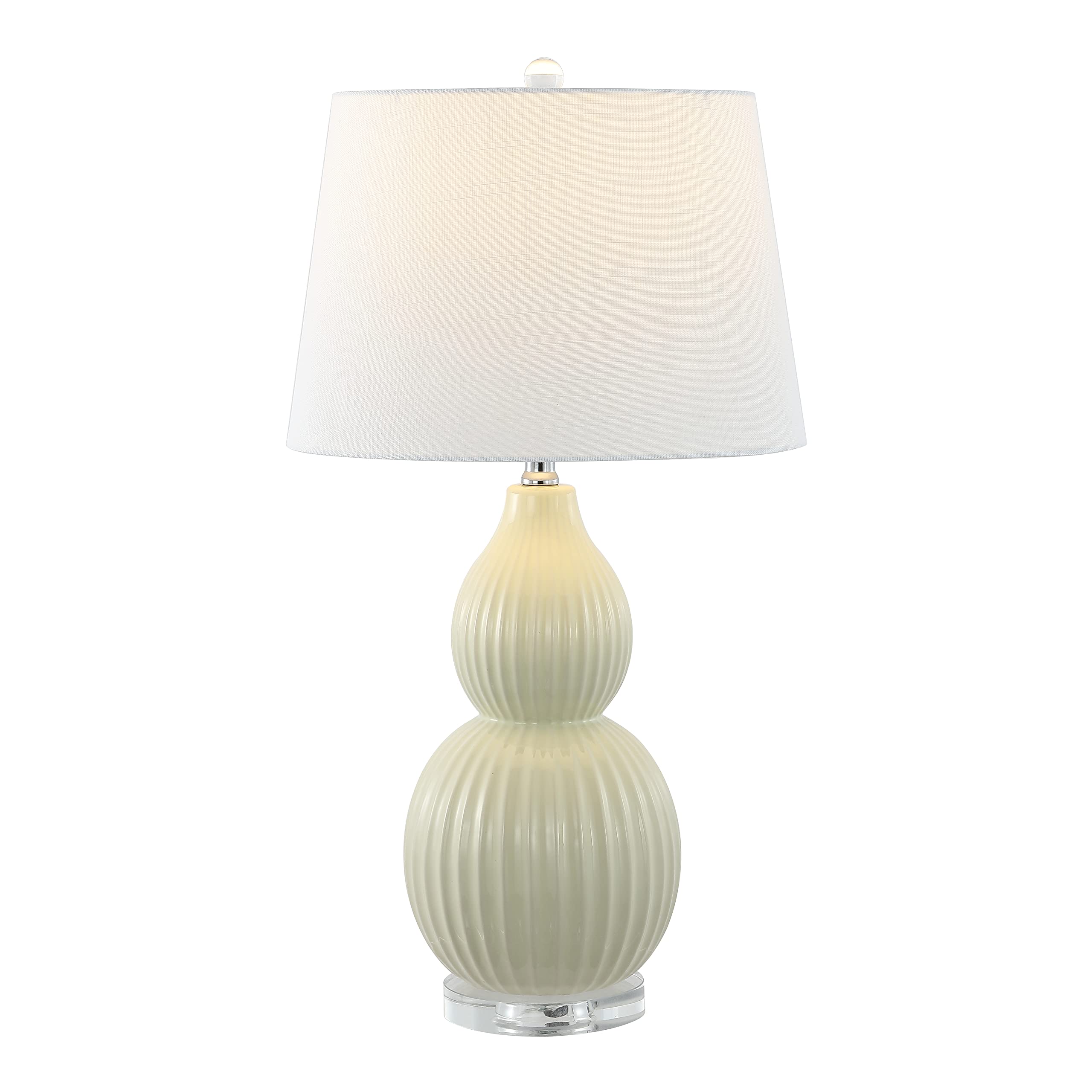 Thatcher 28.25" Ceramic LED Table Lamp Contemporary Transitional Bedside Desk