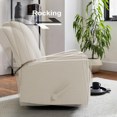 Swivel Rocker Recliner Chair, Glider Rocker Recliner, Rocking Chair Nursery