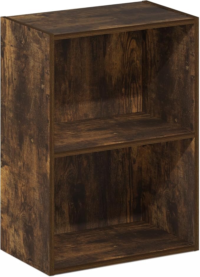 Luder Bookcase / Book / Storage, 4-Tier, White