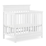 Harbor 4-in-1 Convertible Mini Crib in White, Greenguard Gold Certified