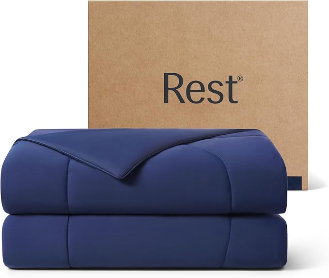 Cooling Comforter,  Blanket for Hot Sleepers, All Season Bedding to Keep Cool