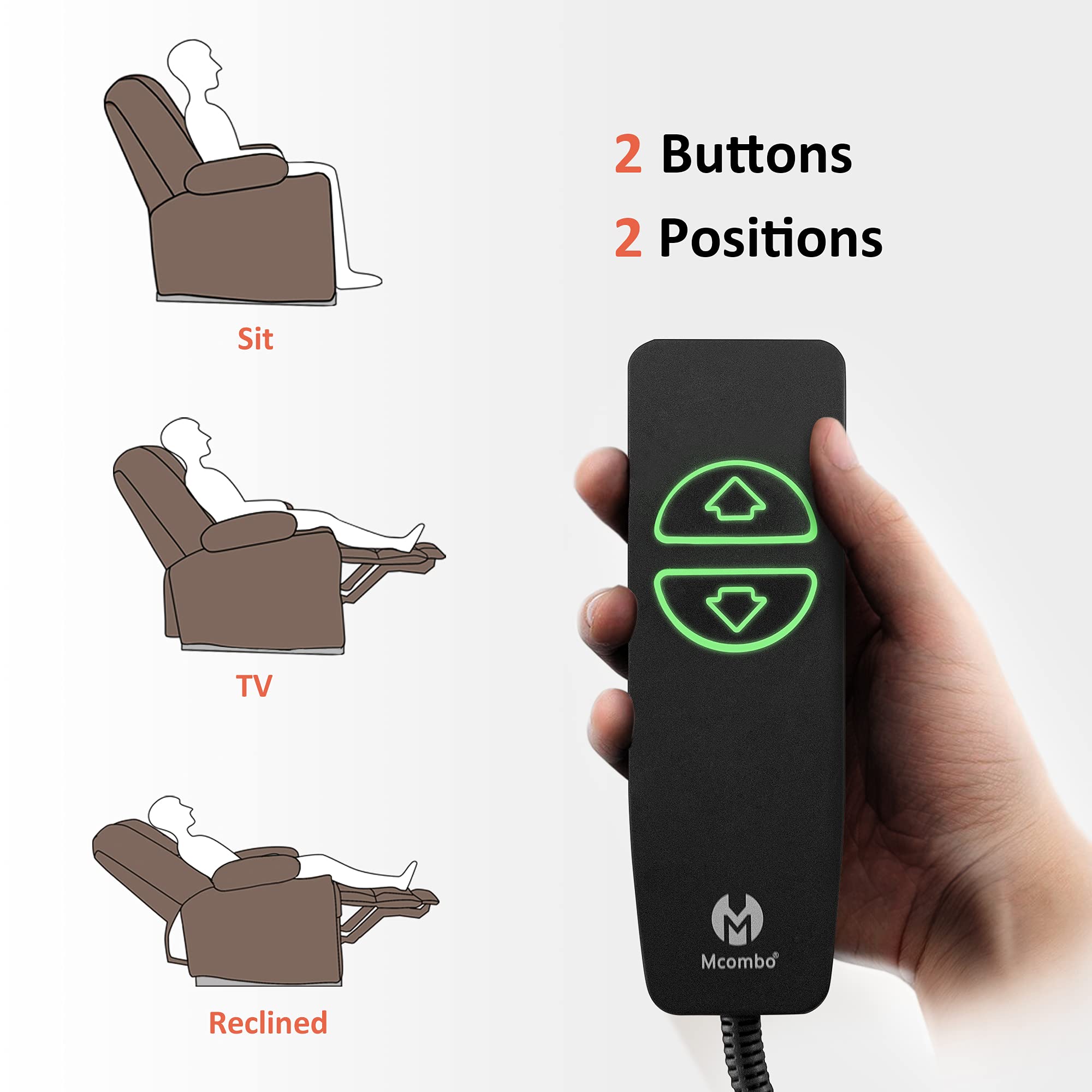NovaPower Recliner – Heated Massage Chair with USB, Extended Footrest