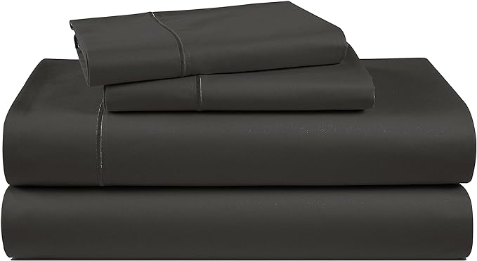 Luxury 100% Egyptian Cotton Bed Sheets - 1000 Thread Count 4-Piece Mineral King Set Bedding Sateen Weave