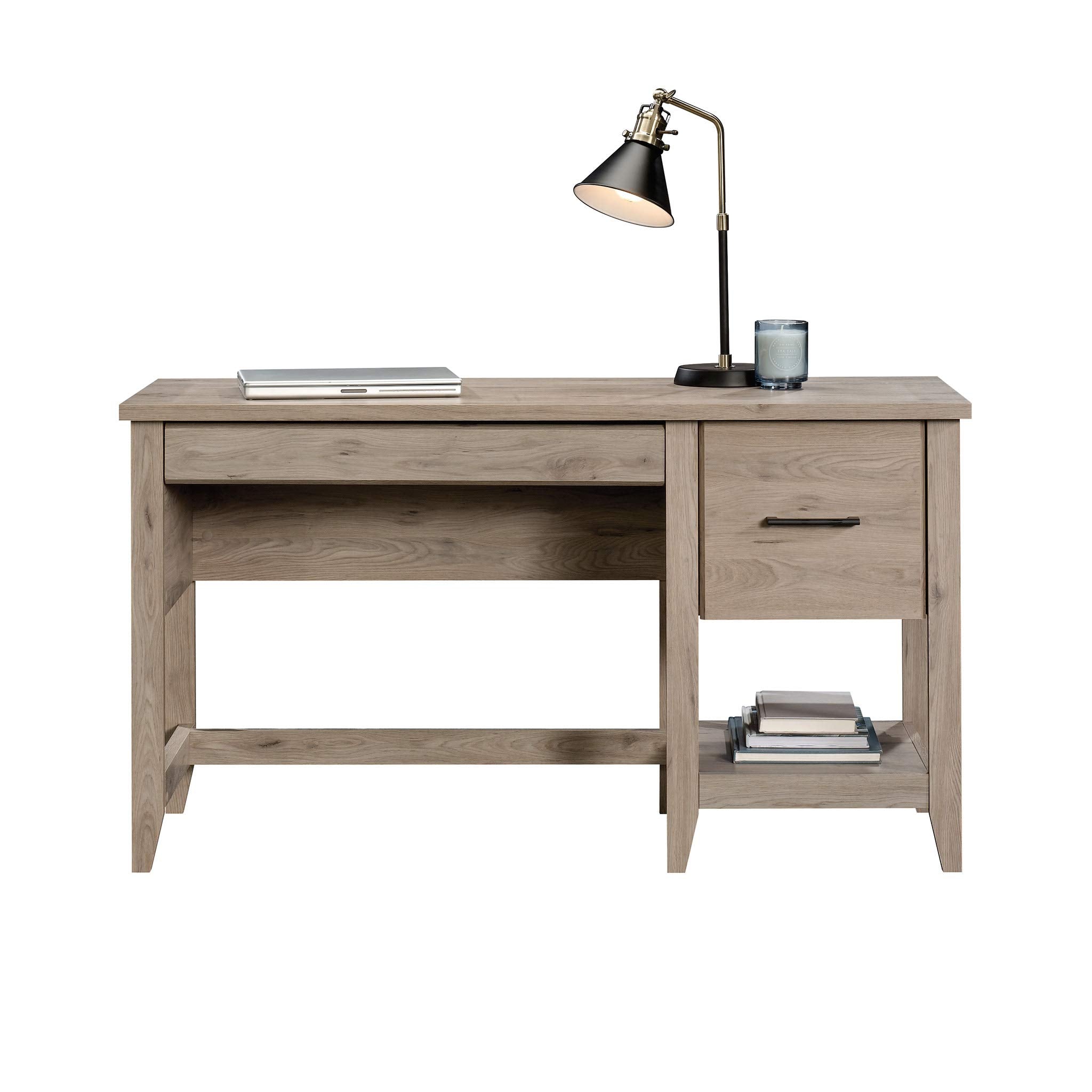 Summit Station Desk, Laurel Oak Finish