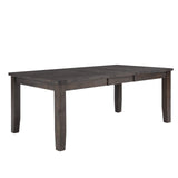 Willow Creek Solid Pine 78" Extension Dining Table