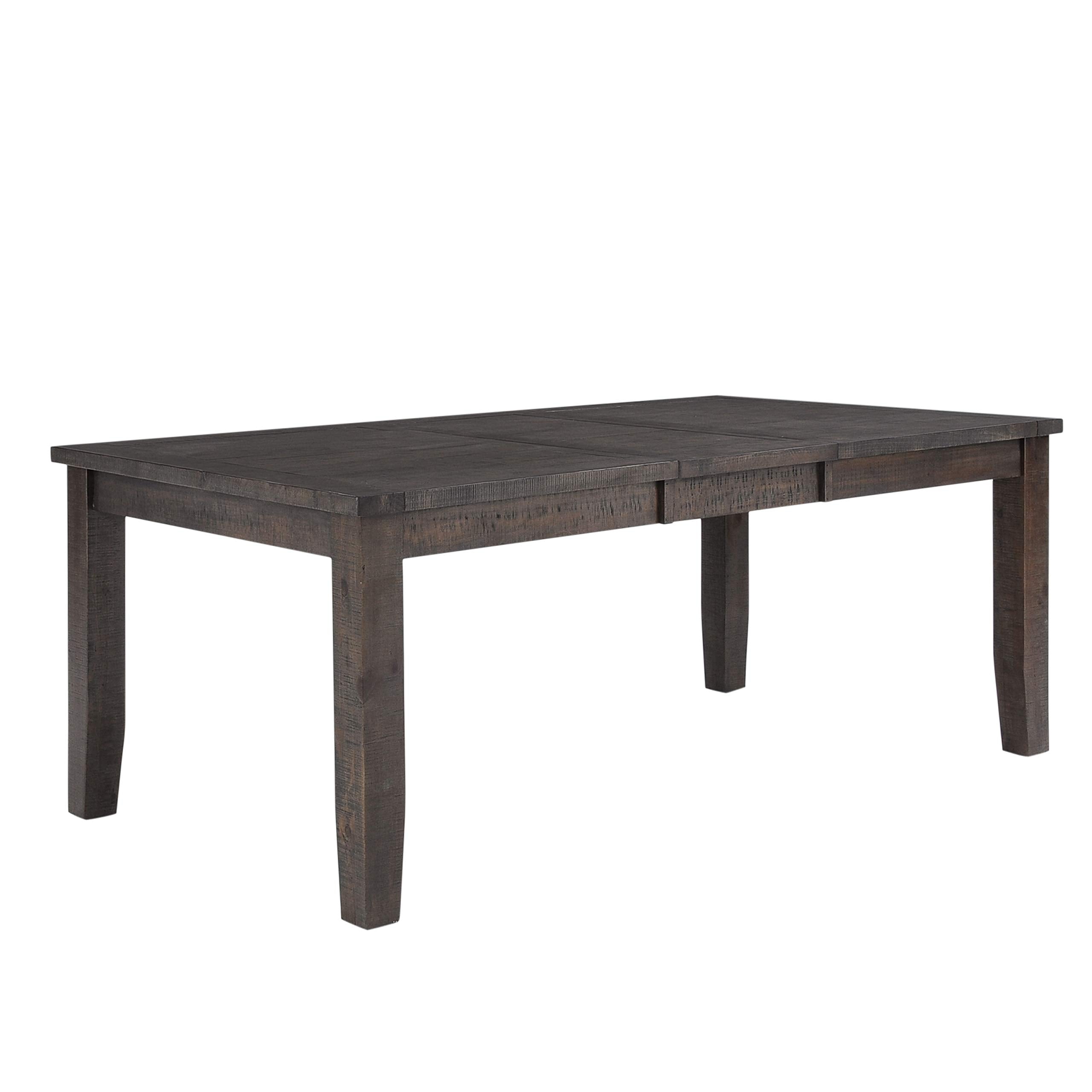 Willow Creek Solid Pine 78" Extension Dining Table