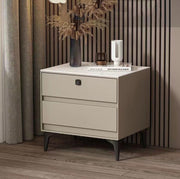 Full Solid Wood Bedside Cabinet Bedside Cabinet