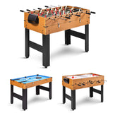 3 in 1 Game Table, 49 in Multi Game Table with Foosball Hockey & Billiards