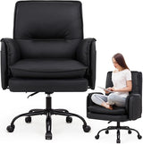 Heavy Duty Big and Tall Executive Office Chair - 400lbs Capacity