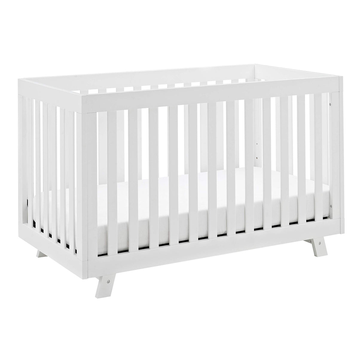 Beckett Convertible Crib (White) – Converts from Baby Crib to Toddler Bed and Daybed,