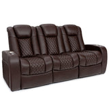 Aeris Leather Gel Home Theater Furniture, Living Room, Power Headrest