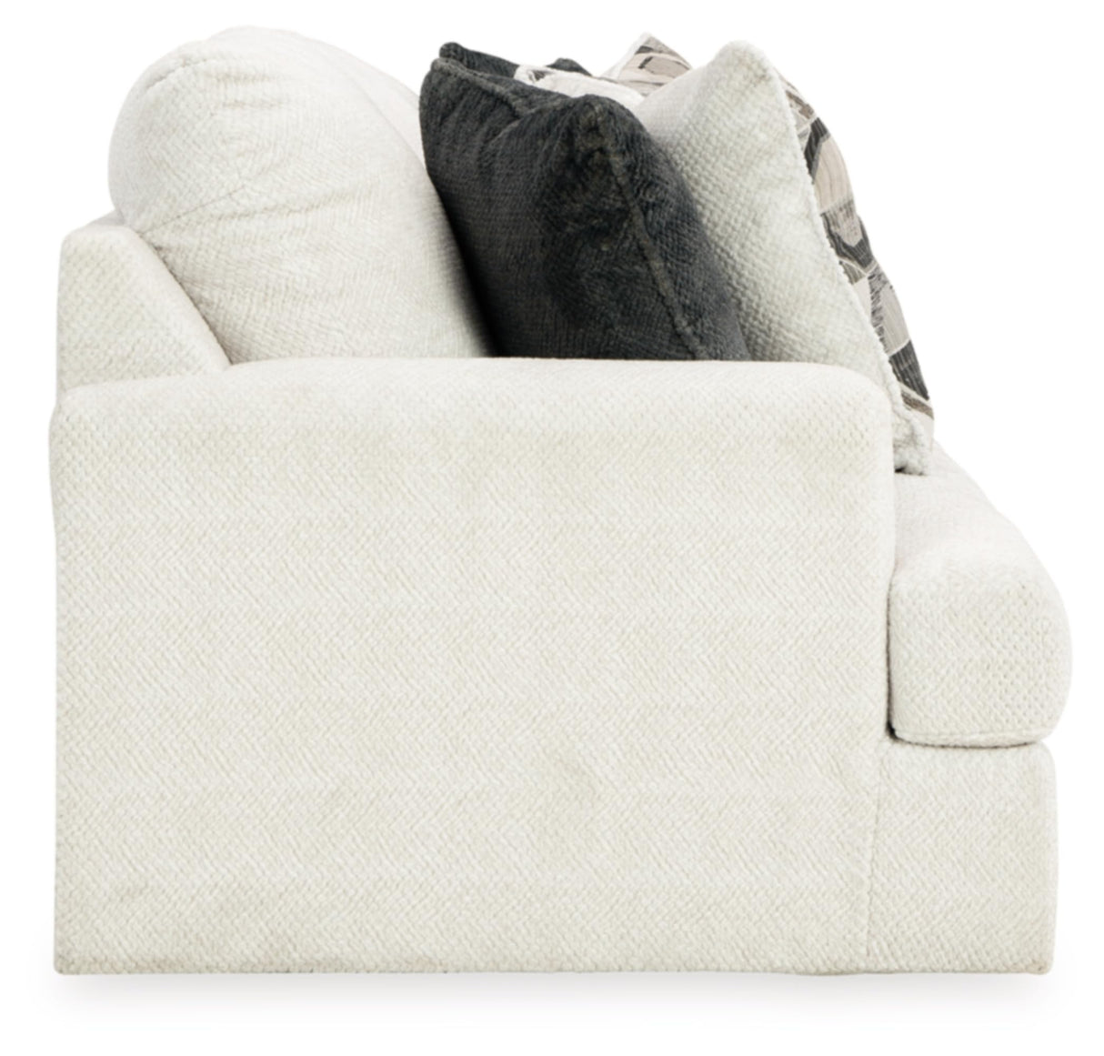 Karinne Coastal Sofa with Non-skid Legs, White