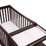 4-In-1 Convertible Crib & Changer With Drawer (Espresso) – GREENGUARD Gold Certified,