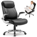 Big and Tall Office Chair 400LBS - Wide Leather Executive Desk Chair