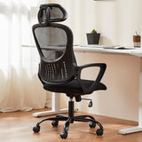 Office Computer Desk Chair, Ergonomic High-Back Mesh Rolling Work Chairs with Wheels