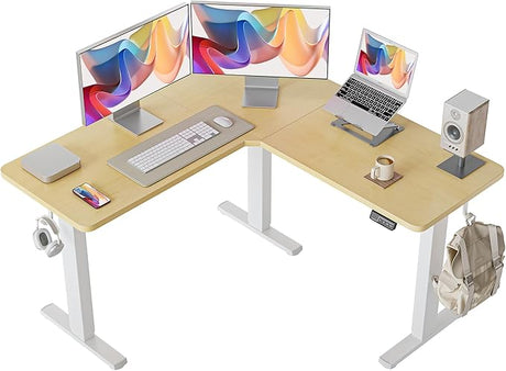 Standing Desk, Electric Stand up Height Adjustable Home Office Table, Sit Stand Desk