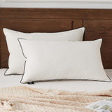 Deep Sleep Down Pillows Queen Size Set of 2, Hotel Collection AirF™ Feather