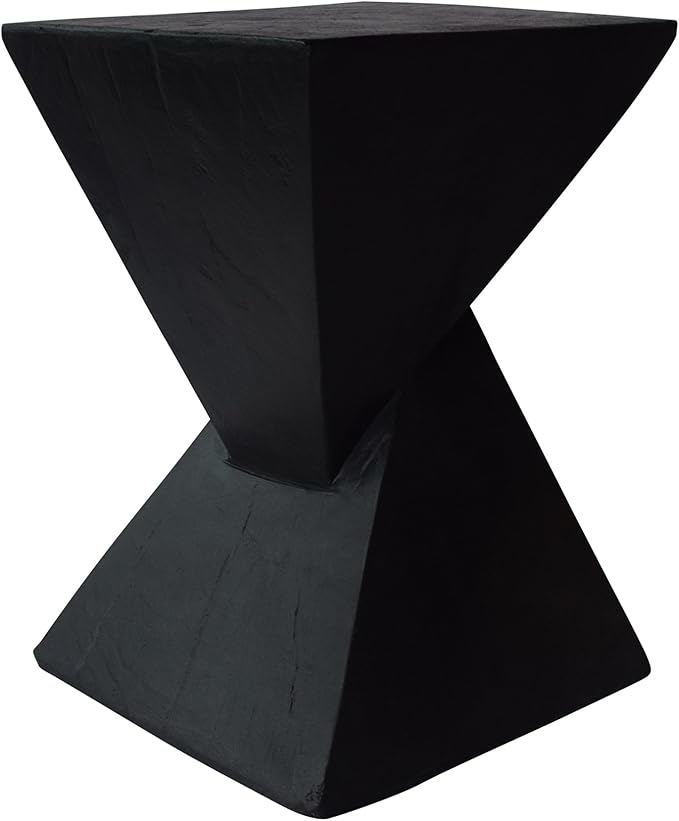 Manuel Weight Concrete Accent Table, Light Gray