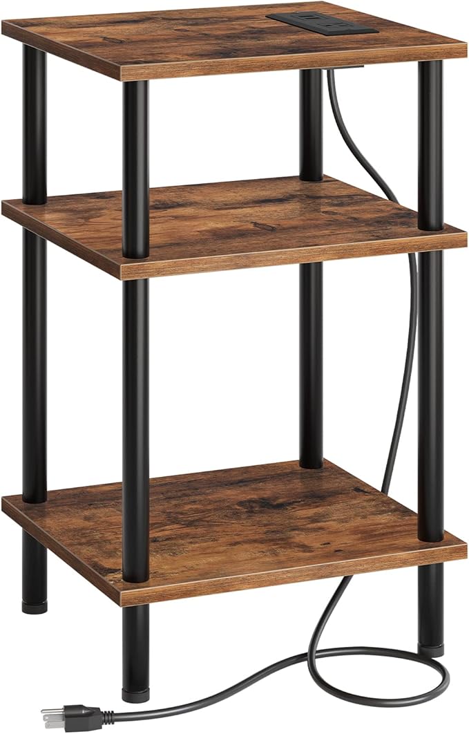 Nightstand with Charging Station