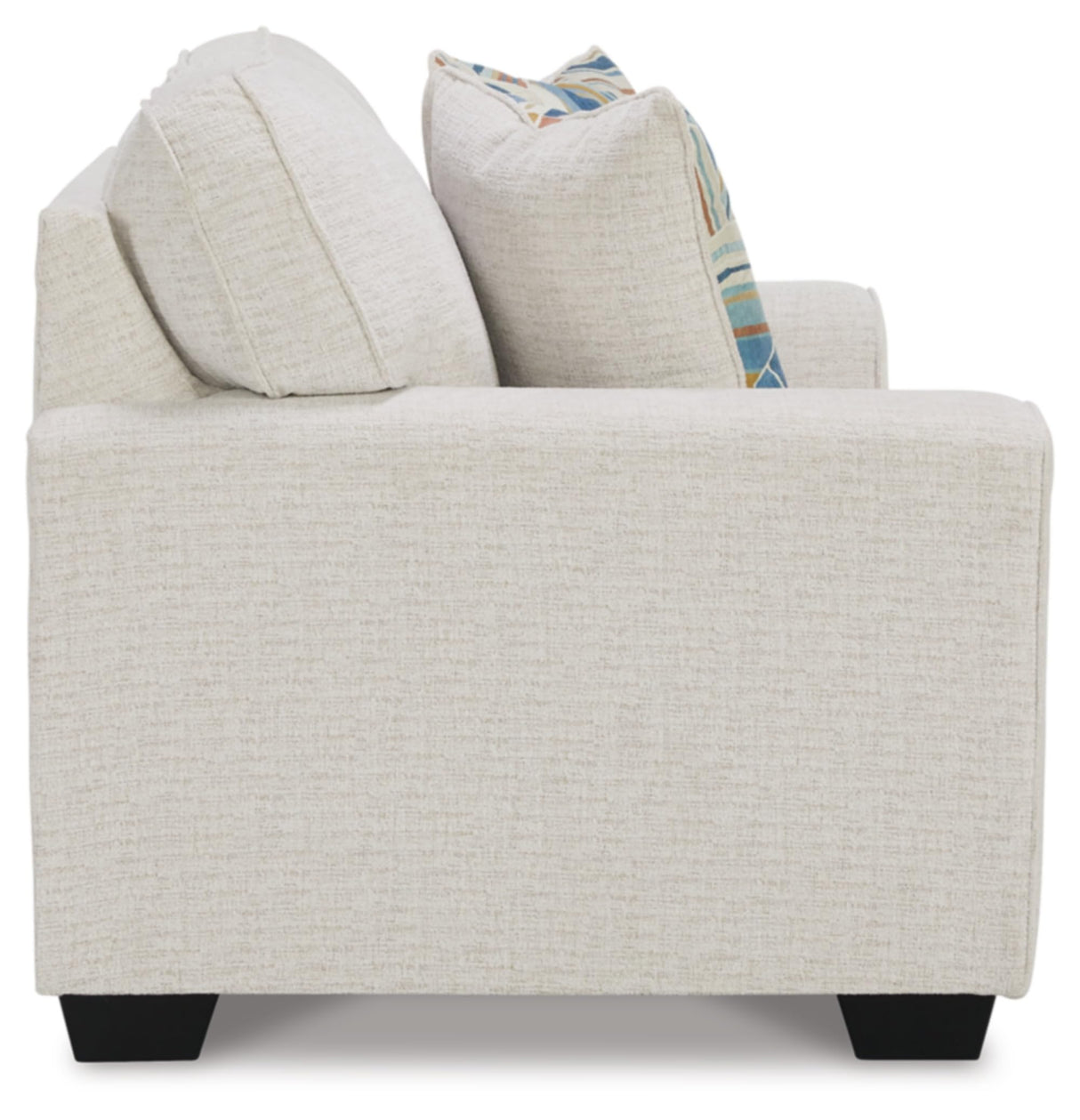 Cashton Casual Loveseat for Living Room, White