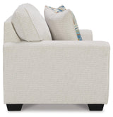 Cashton Casual Loveseat for Living Room, White