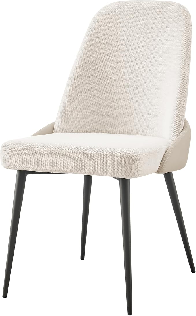 Elodie Dining Chairs, Brompton Ivory/Venice Cream