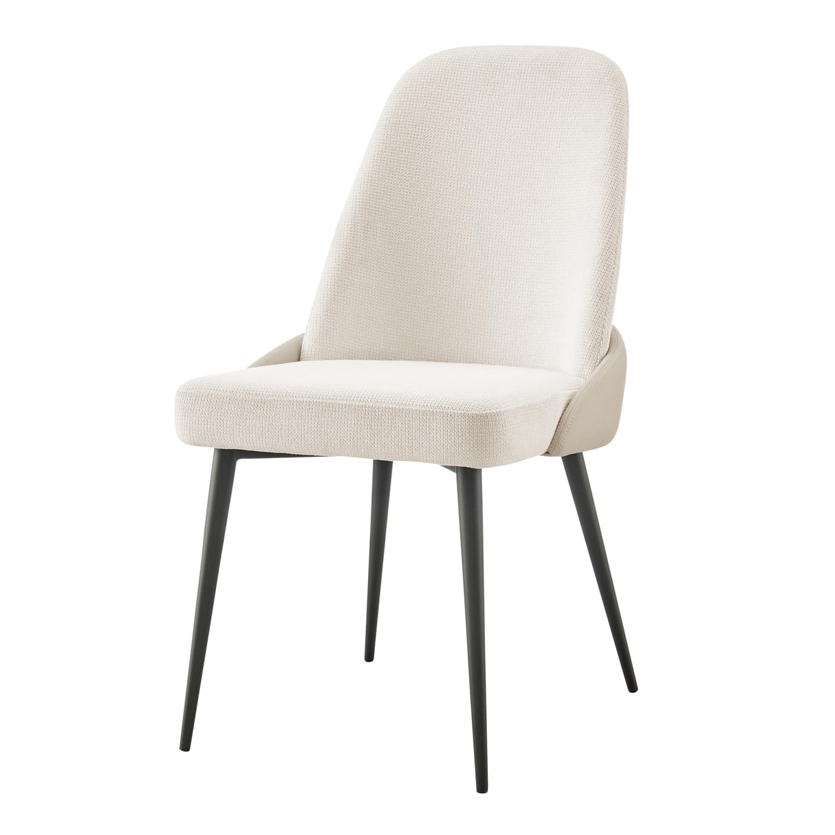 Elodie Dining Chairs, Brompton Ivory/Venice Cream